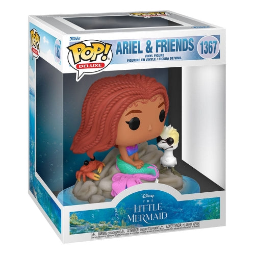 La Petite Sirène - Figurine POP! Deluxe Ariel & Friends 9 cm