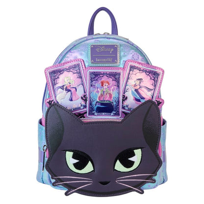 Mini Sac à Dos Disney Hocus Pocus Tarot Binx – Édition Exclusive par Loungefly