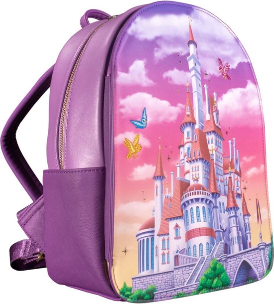 Mini Sac à Dos Disney Château de la Belle et la Bête – Édition Princesses par Loungefly