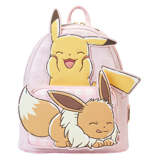 Pokemon Loungefly Mini Sac A Dos Pikachu & Eevee Evoli