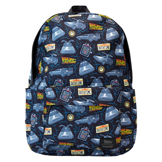 Retour Vers Le Futur Loungefly Sac A Dos Nylon Full Size 40Th Anniv