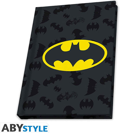 ABYSTYLE – DC Comics – Coffret Cadeau Batman : Verre XXL + Pin's + Carnet