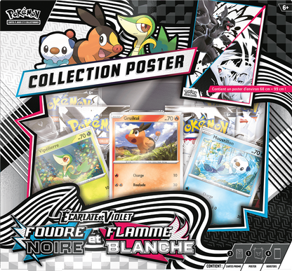 Pokémon : Coffret Poster – Foudre Noire & Flamme Blanche