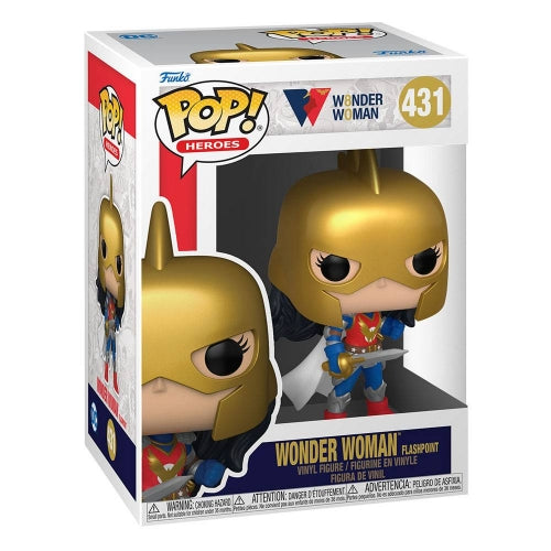 DC Comics - Figurine POP! Wonder Woman 80th Anniversary Wonder Woman (Flashpoint) 9 cm