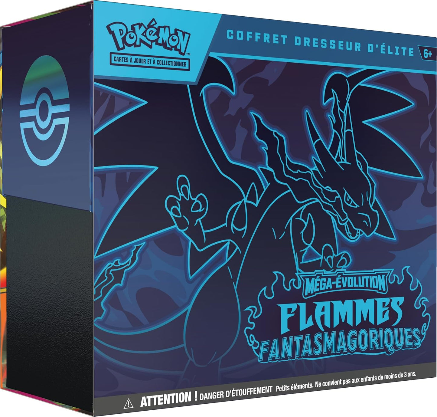 Coffret Dresseur d'Élite - Méga-Évolution Flammes Fantasmagoriques - JCC Pokémon (FR)