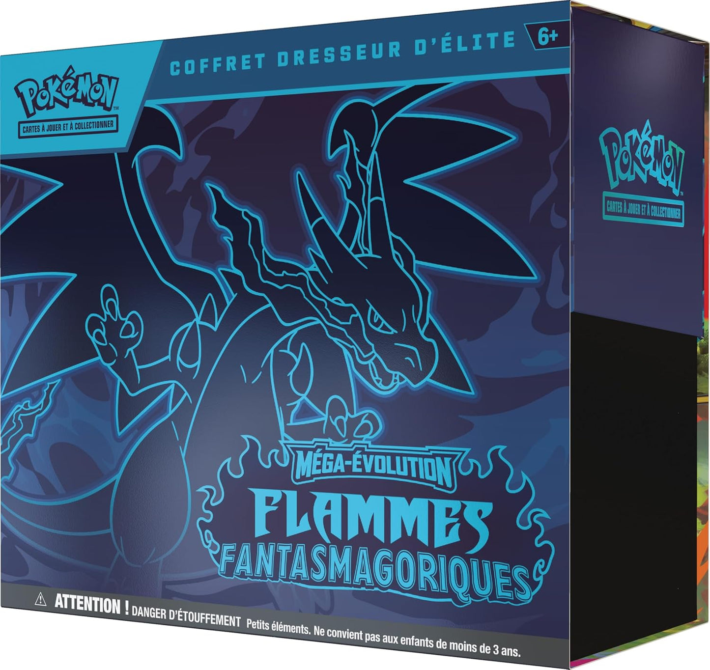 Coffret Dresseur d'Élite - Méga-Évolution Flammes Fantasmagoriques - JCC Pokémon (FR)