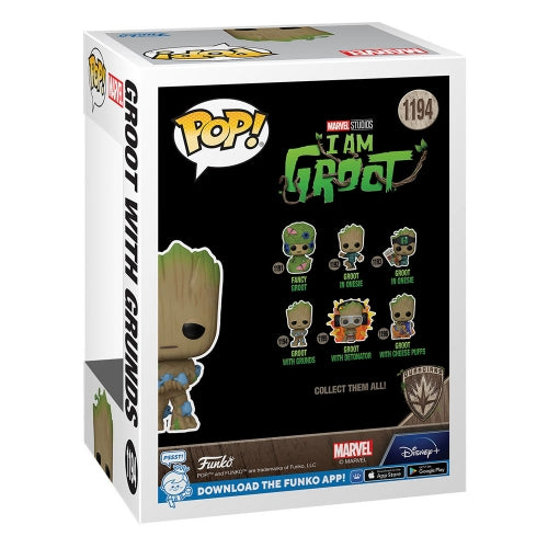 Je s'appelle Groot - Figurine POP! Groot w/ Grunds 9 cm