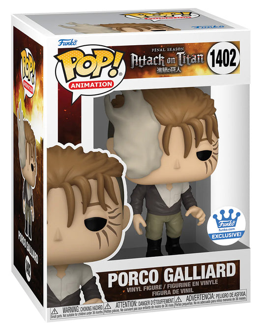 L'attaque des Titans - Pop! Attack on Titan - Porco Galliard n°1402 BOITE ABIMEE