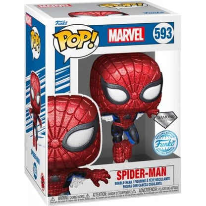 Marvel 80th Anniversary POP! Vinyl figurine Spider-Man(DGLT) 9 cm