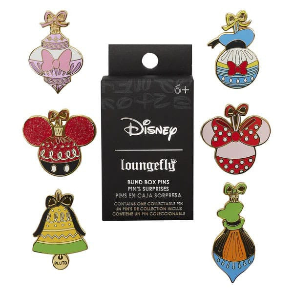 Pin's Funko Loungefly – Disney Mickey & Friends Ornaments – Blind Box à collectionner