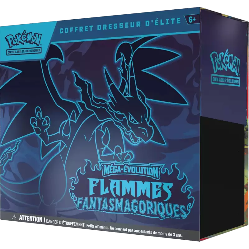 Coffret Dresseur d'Élite - Méga-Évolution Flammes Fantasmagoriques - JCC Pokémon (FR)