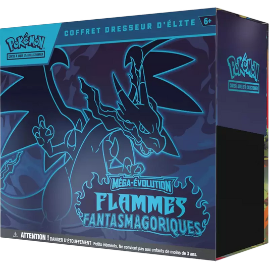 Coffret Dresseur d'Élite - Méga-Évolution Flammes Fantasmagoriques - JCC Pokémon (FR)