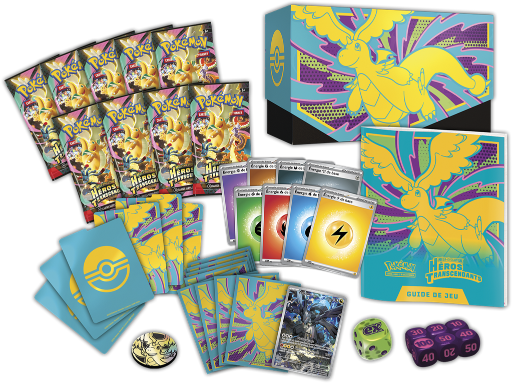 Pokémon ME2.5 : Coffret Dresseur d'Elite : Héros Transcendants