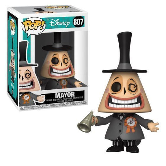 Funko POP! Disney L'Étrange Noël de Monsieur Jack - Le Maire (avec mégaphone) 9 cm