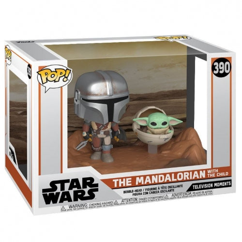 Pack 2 Figurines Funko POP! – The Mandalorian & The Child – 9 cm